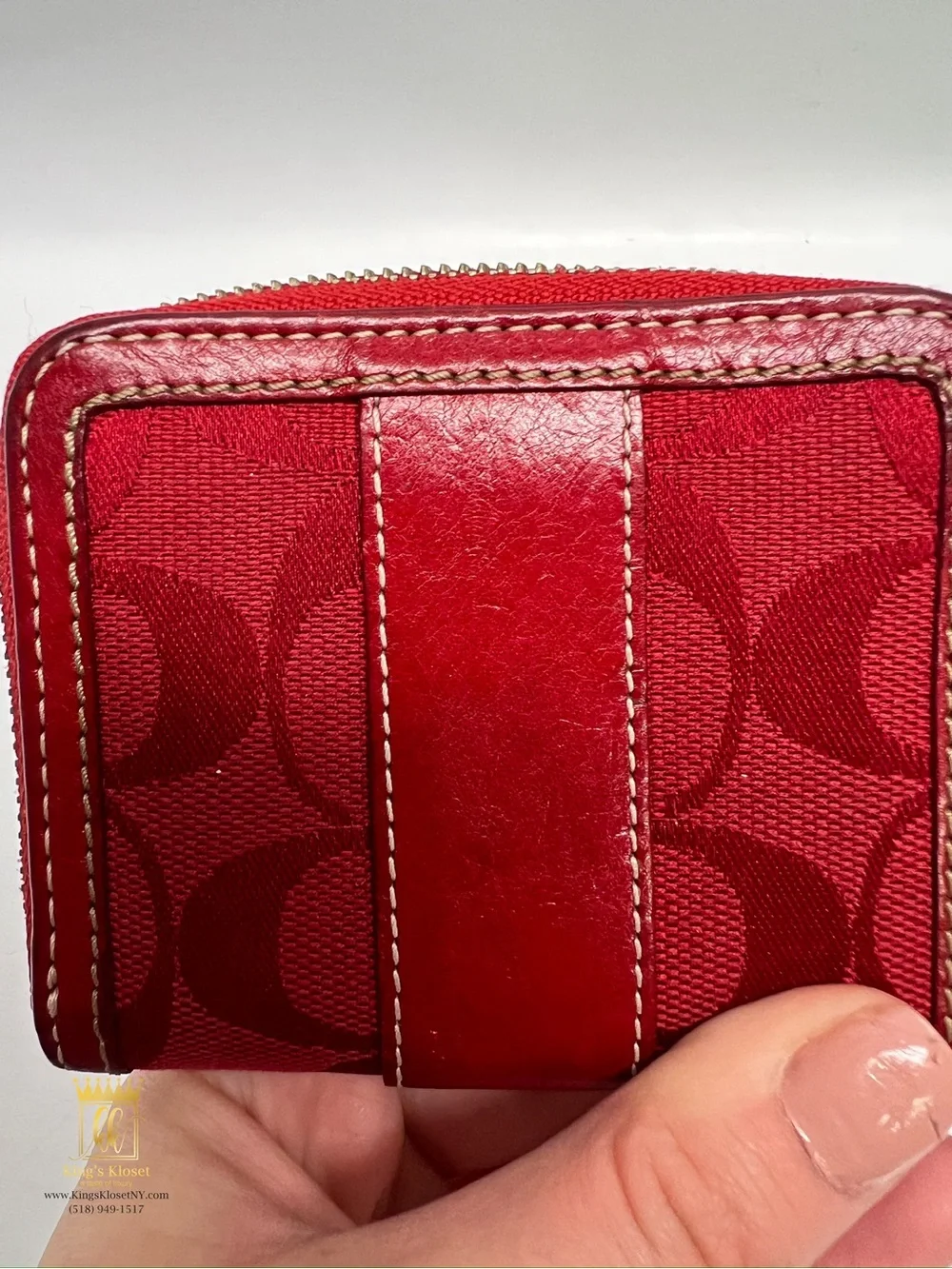 Coach Zip-Around Wallet - Picture 10 of 13